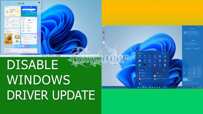 How to Disable Driver Auto Update On Windows