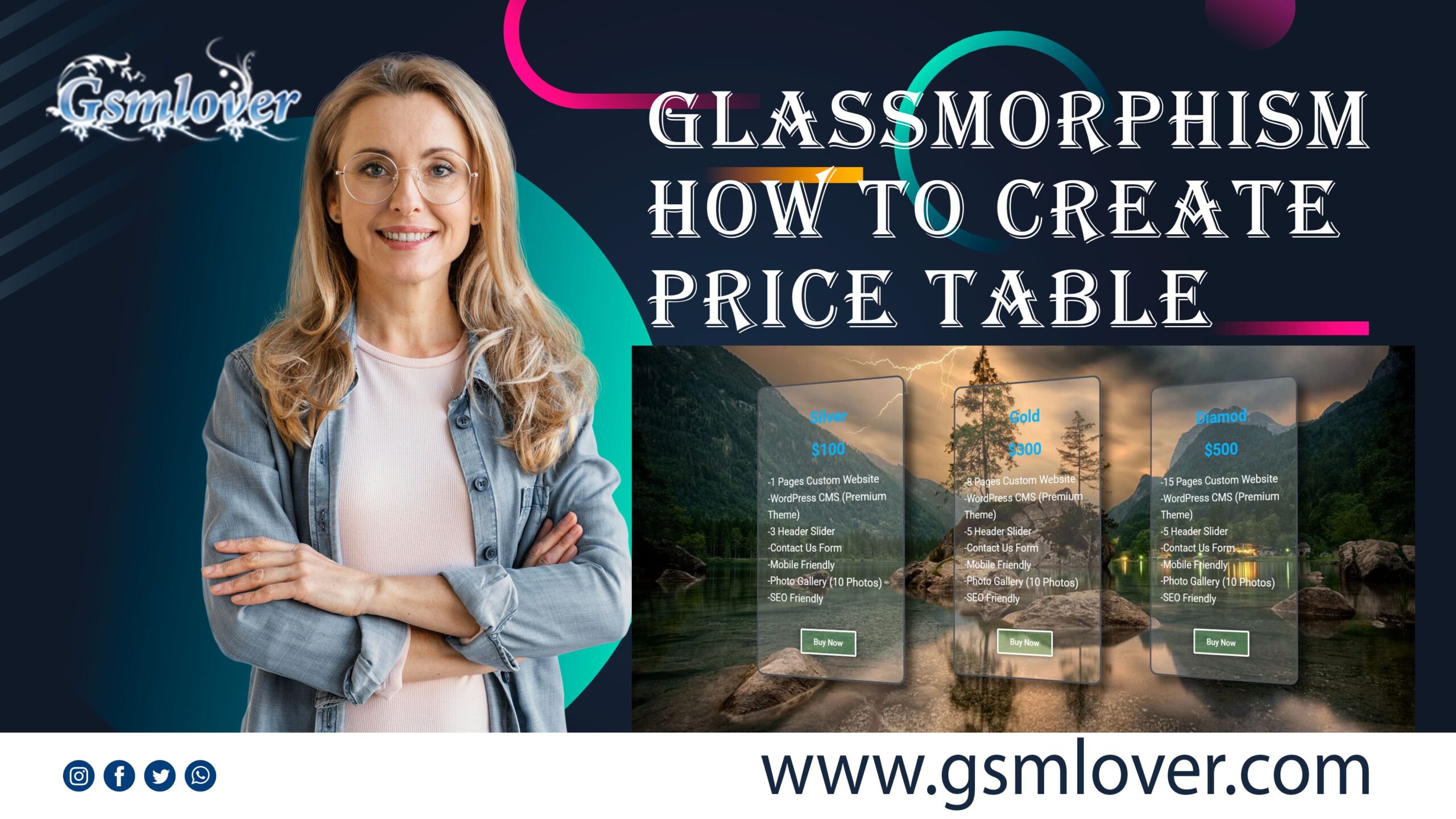 How to create Price Table